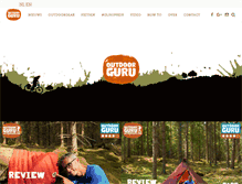 Tablet Screenshot of outdoorguru.com